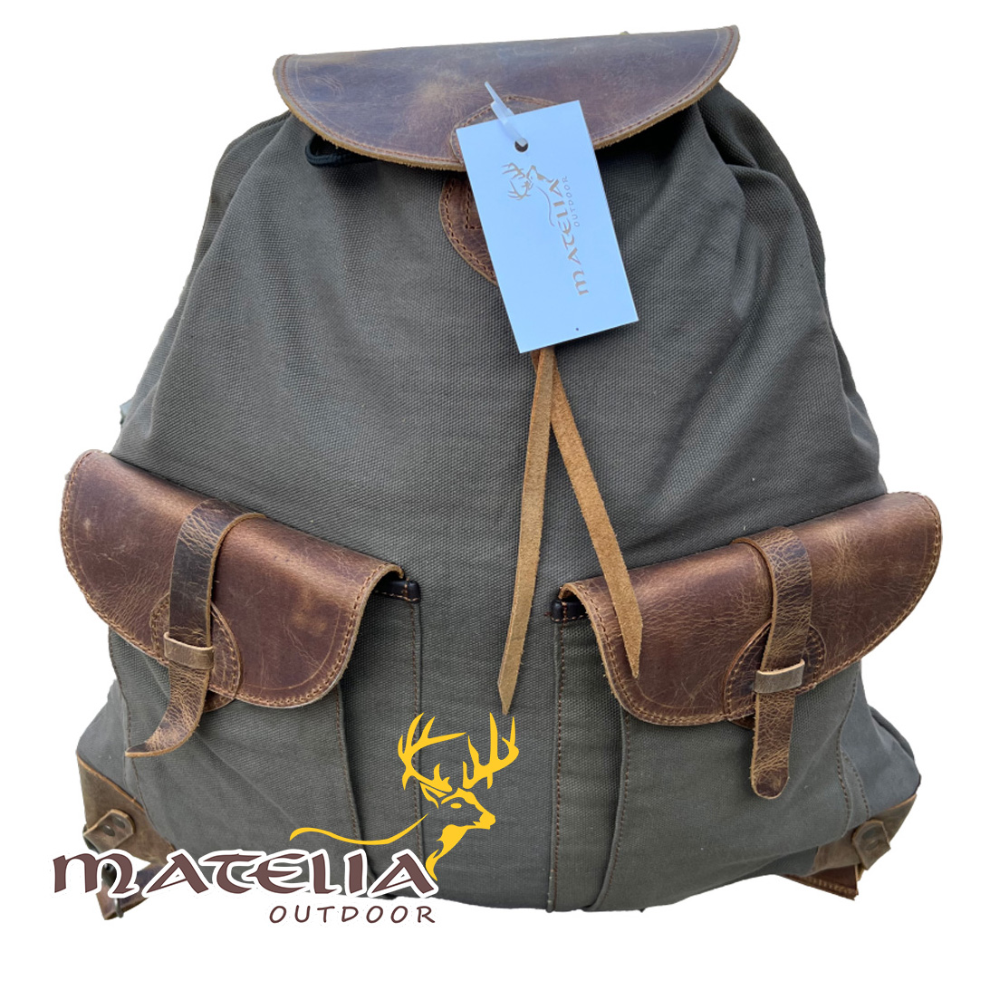 Canvas Rucksack Bag